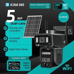 outdoor security cameras solar